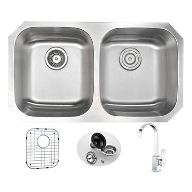 ANZZI MOORE Series KAZ3218-035 Kitchen Sink Kitchen Sink ANZZI